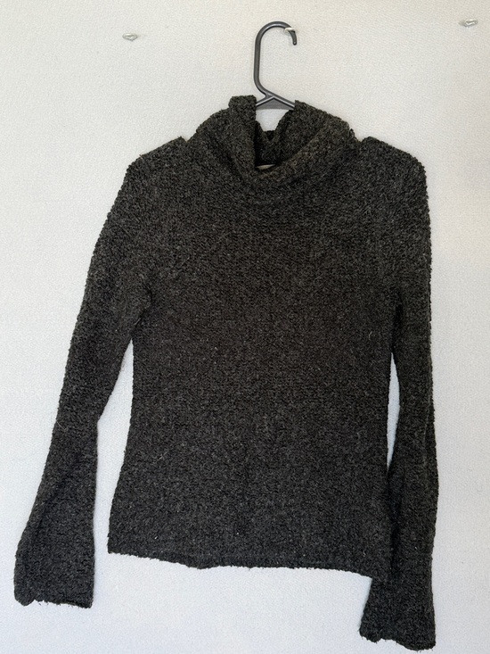 J. Crew Sweaters - J. Crew Black Bouclé Turtleneck Sweater wool blend